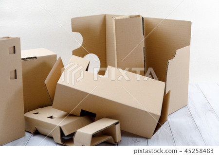 Cardboard cushioning material 45258483