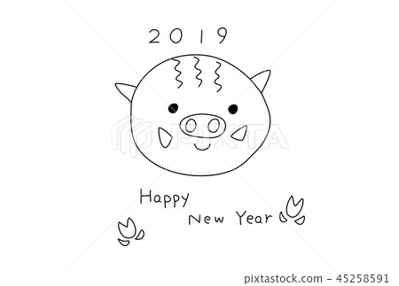 2019年新年賀卡 45258591