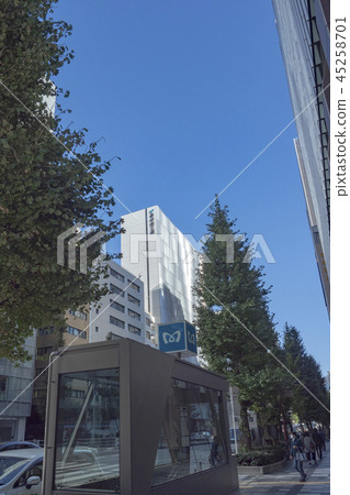 Sky of Kyobashi intersection 45258701