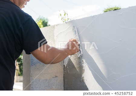 Exterior wall construction 45258752