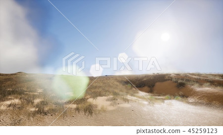 Erg Chebbi Dunes in the Sahara Desert Erg Chebbi Dunes in the Sahara Desert 45259123