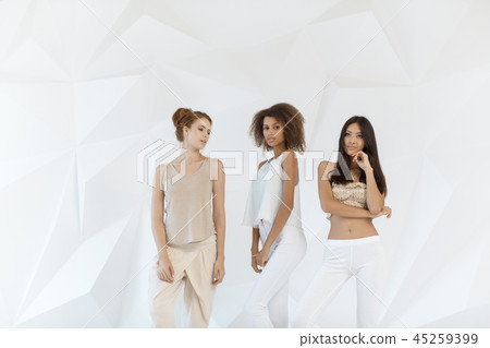 Group of friends of different race 45259399