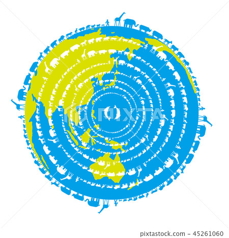 Earth and creatures Earth and creatures 45261060