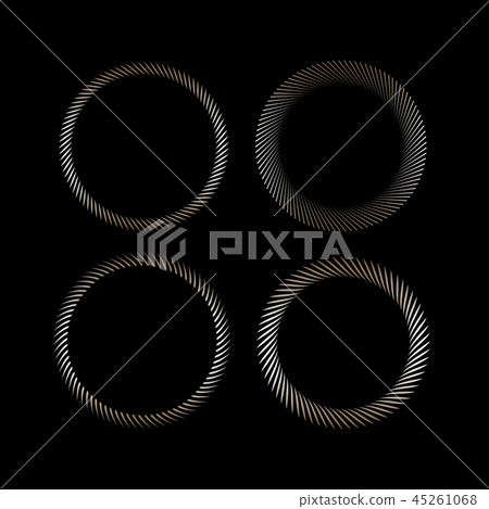 Anniversary wreath, commemorative laurel, laurel pattern background 45261068