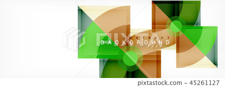 Modern geometric abstract background 45261127