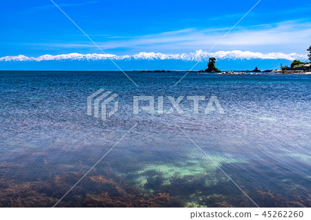 "Toyama prefecture" Ameyu coast · Natural landscape 45262260