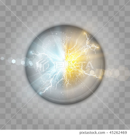 Vector illustration. Transparent light effect - Stock Illustration ...