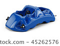 Blue Sport Racing Calliper isolated on white 45262576