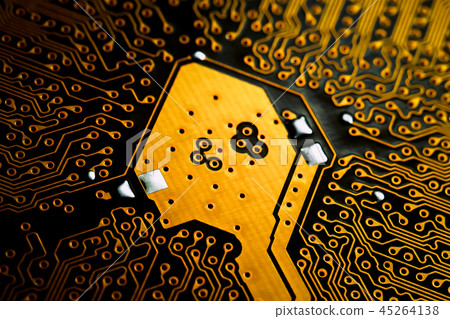 Electronic circuit blur Electronic circuit blur 45264138