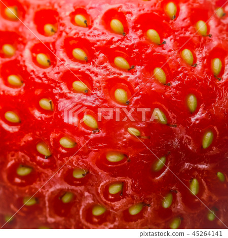 Macro of strawberry texture 45264141
