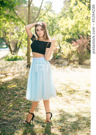 girl in skirt 45264286