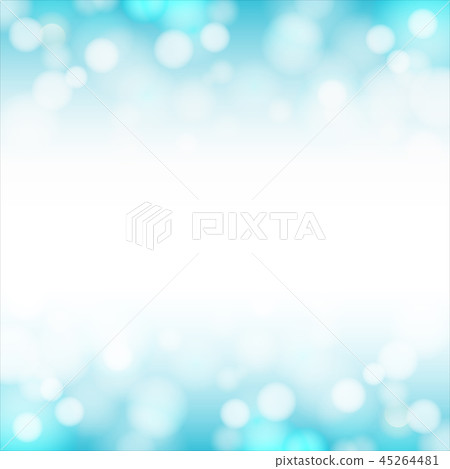 Abstract blue sky background bokeh light effect. - Stock Illustration ...