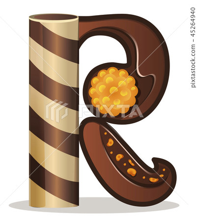 Letter candies chocolate Letter candies chocolate 45264940