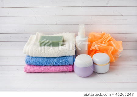 Spa and Wellness concept on white background. 45265247