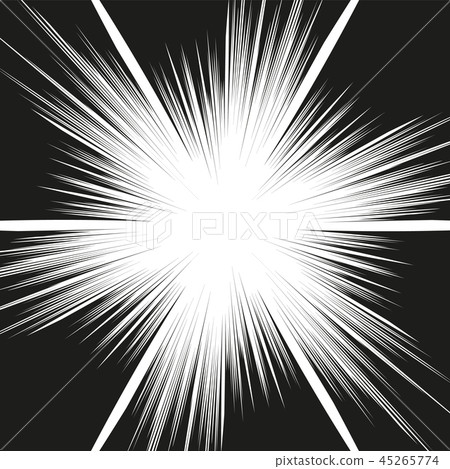 Comic book action lines. Speed lines Manga frame Comic book action lines. Speed lines Manga frame 45265774
