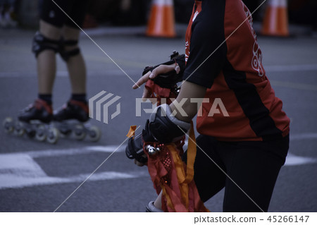 Cool, cute, roller skates 45266147
