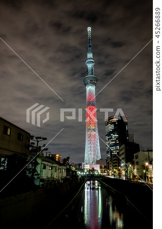 Tokyo Sky Tree (Candle Tree) 2018 45266889