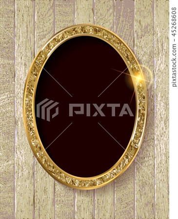 Gold vintage frame 45268608