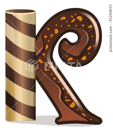 Letter candies chocolate Letter candies chocolate 45269655