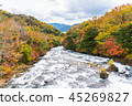 Ryuzu waterfall in autumn at nikko tochigi japan 45269827