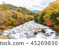 Ryuzu waterfall in autumn at nikko tochigi japan 45269830
