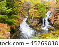 Ryuzu waterfall in autumn at nikko tochigi japan 45269838