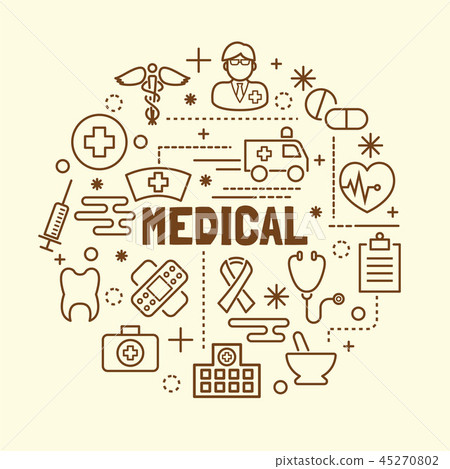 medical minimal thin line icons set medical minimal thin line icons set 45270802