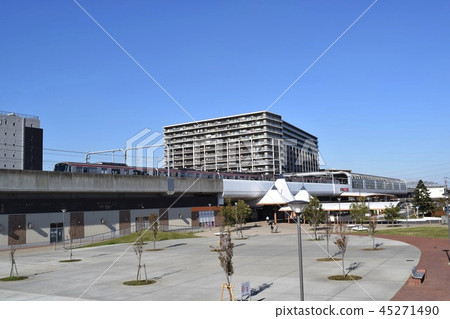 Saitama Prefecture Yashio Station South Exit Cityscape Saitama Prefecture Yashio Station South Exit Cityscape 45271490