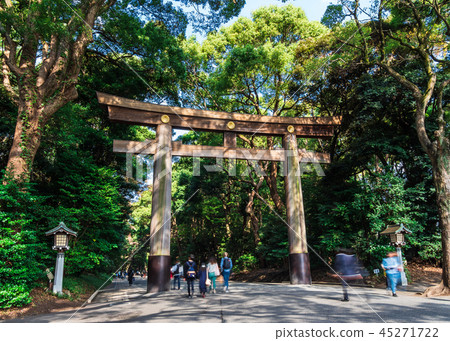 明治神宮南入口 45271722