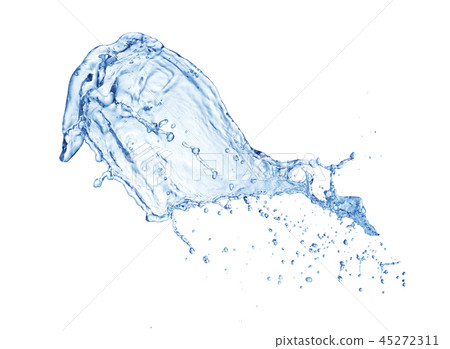 water splash isolated water splash isolated 45272311