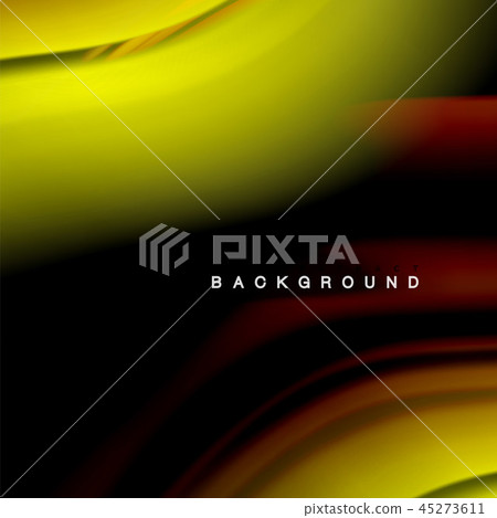 Background abstract - liquid color wave 45273611