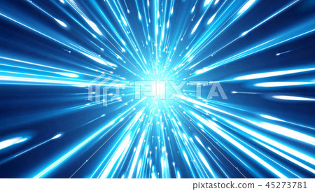 3D rendering light tunnel 45273781