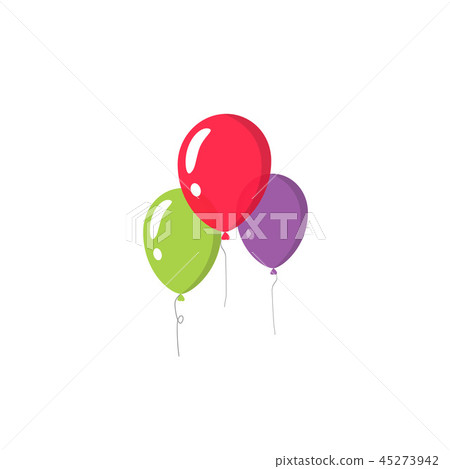 Balloons vector isolated on white background 45273942