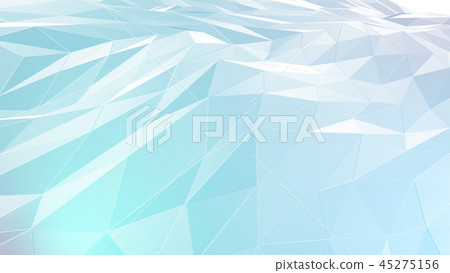 3D rendering abstract polygonal space low poly 3D rendering abstract polygonal space low poly 45275156