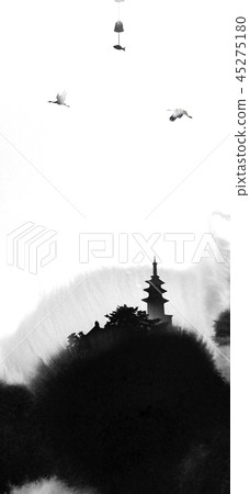 新年背景，書法新年背景，新年背景 45275180