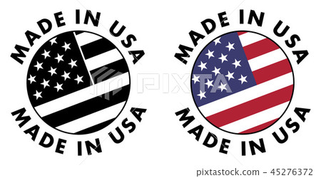Made in USA sign.  45276372