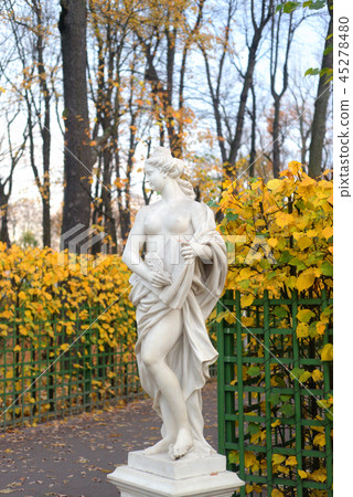 Statue of allegory of mercy in Summer Garden. 45278480