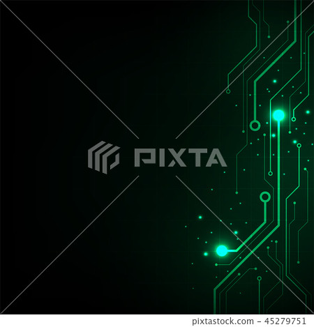Vector background electronic circuits design. - Stock Illustration ...