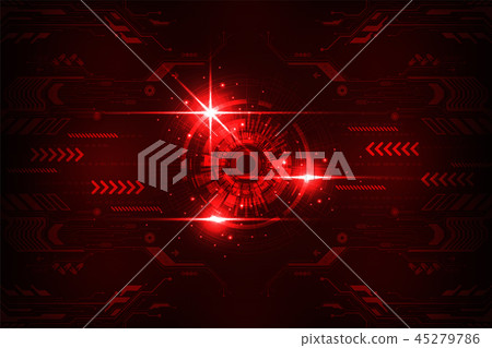 Vector background in the concept of technology. 45279786