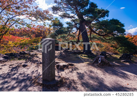 《長野縣》小城城遺址古花園小城城塔 《長野縣》小城城遺址古花園小城城塔 45280285