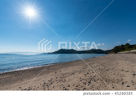 瀨戶內海(Yugaki Island)的海岸 瀨戶內海(Yugaki Island)的海岸 45280385
