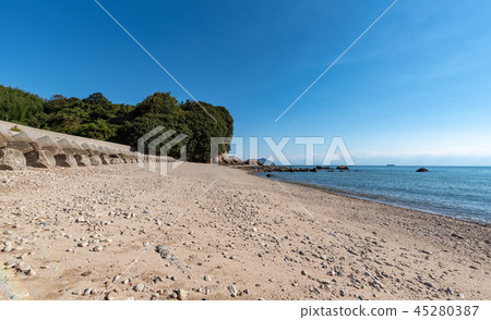 瀨戶內海(Yugaki Island)的海岸 瀨戶內海(Yugaki Island)的海岸 45280387