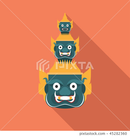 Thailand Guardian Giant , Thailand Art Thailand Guardian Giant , Thailand Art 45282360