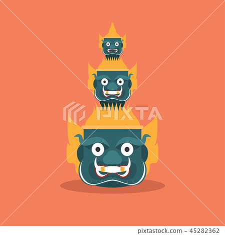 Thailand Guardian Giant , Thailand Art Thailand Guardian Giant , Thailand Art 45282362