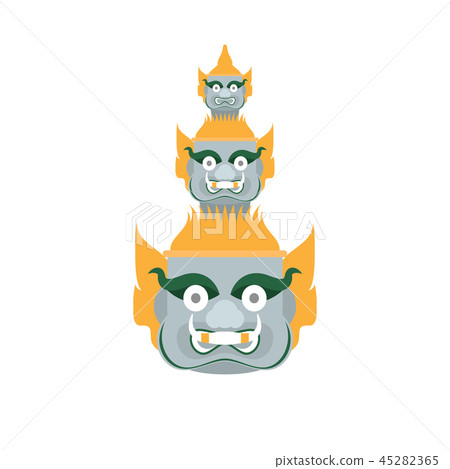 Thailand Guardian Giant , Thailand Art Thailand Guardian Giant , Thailand Art 45282365