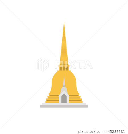 Pagoda , Thailand bell shaped liked 45282381