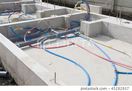 木屋基礎工作供水和排水 45282937