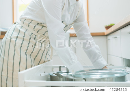 receipt, homemaker, kitchen 45284213