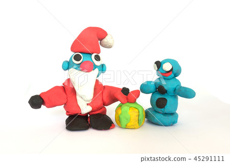 play doh sculpture of Santa Claus play doh sculpture of Santa Claus 45291111