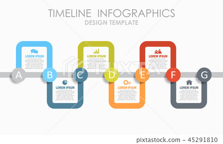 Infographic design template with place for your data. Vector illustration. Infographic design template with place for your data. Vector illustration. 45291810